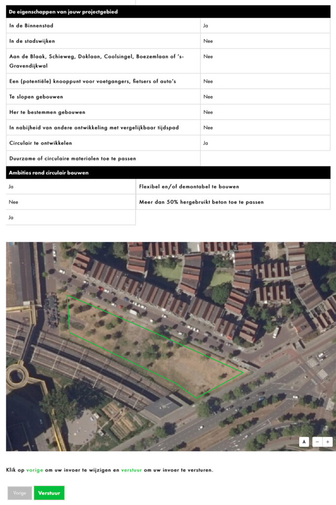 formulier quicksten duurzaamheid rotterdam